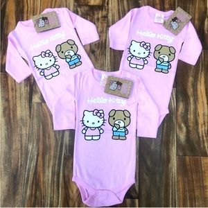 Hello Kitty Long Sleeve Onesie